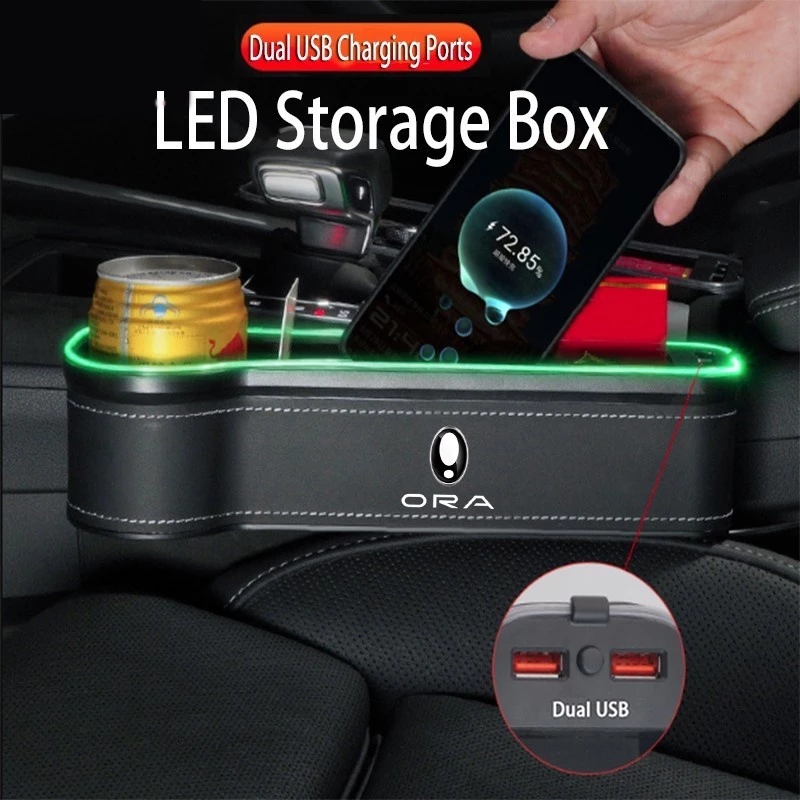 GWM Ora Good Cat กล่องเก็บของ USB ชาร์จ ตรงรุ่น
