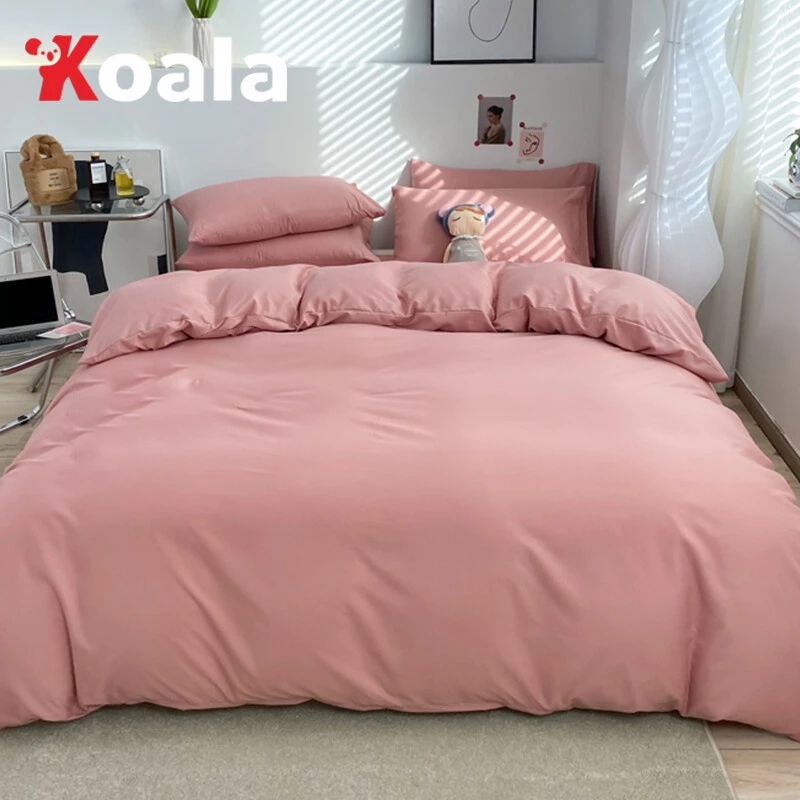 KOALA ชุดผ้าปูที่นอน ชุดเครืองนอน ผ้าปู ชุดเครืองนอนครบเซต ราคาถูก มีหลายสีให้เลือก(มีขนาด3.5ฟุด) 150*200cm — ของมงคลหมวดไลฟ์สไตล์และของขวัญ