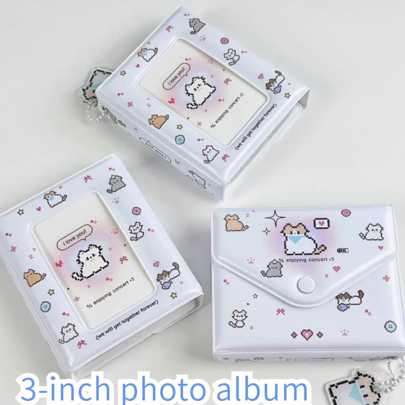 อัลบั้มการ์ด 3 นิ้ว/อัลบั้มรูปโพลารอยด์/อัลบั้มเก็บการ์ดดาว/คอลเลกชันภาพถ่าย/อัลบั้มแมวน่ารัก อิน/อัลบั้มสไตล์สาว/อัลบั้มการ์ดไล่ดาว — ของมงคลหมวดความรักและความสัมพันธ์