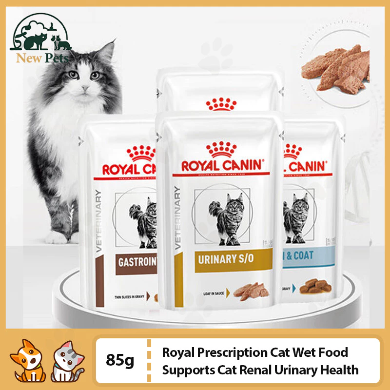 Royal Canin Cat อาหารเปียก Prescription Diet สําหรับแมวโต รองรับ Cat Renal Urinary Health 85g