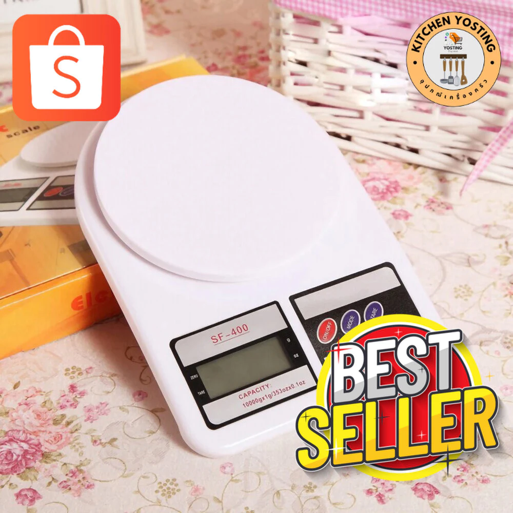 Kitchen Yostingเครื่องชั่งอาหารและยาในครัวดิจิตอลอิเล็กทรอนิกส์ขนาด1ชิ้น10กก. ความแม่นยำสูง_Kitchen Yosting