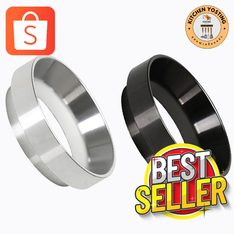 Kitchen Yosting51/53/54/58Mm Espresso กาแฟยาแหวน-Portafilters กาแฟกรองแหวนเอสเพรสโซ่2ถ้วย1ถ้วยตะกร้าเข็ม_Kitchen Yosting