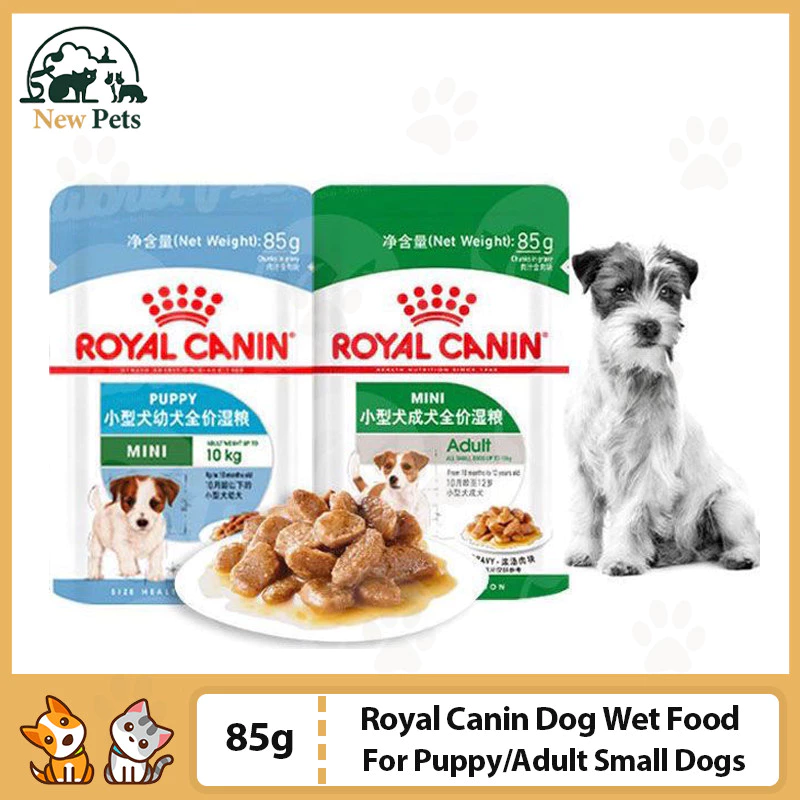 Royal Canin Mini Dog Wet Food Dog Soft Bag Food Health Nutrition Food for Adult & Puppy Small Dog 85g