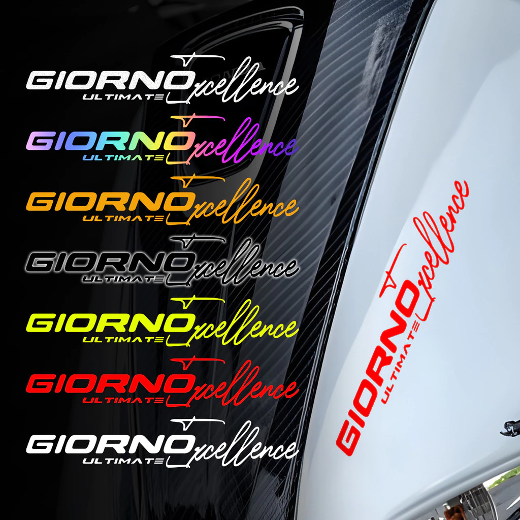สําหรับhonda Giornoรถจักรยานยนต์สติกเกอร์กันน้ํา2024 Giorno 125สกู๊ตเตอร์ฝาครอบด้านหน้ารอยขีดข่วนตกแต่งDecalsอุปกรณ์เสริมสะท้อนแสงไวนิลDecal