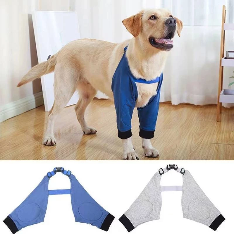 【Ready Stock】 Pet Knee Pad Dog Elbow Pad Clothes Dog Knee Pad Leg Protection Dog Warm Dog Anti-Licking Knee Pad Dog Leg Warmer 5S4t