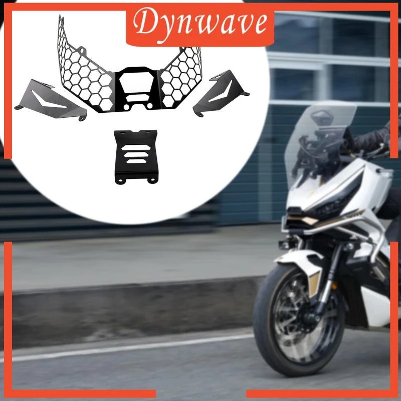 [Dynwave] ฝาครอบป้องกันไฟหน้ารถจักรยานยนต์ฝาครอบตาข่ายทดแทนสําหรับ Zontes 368G