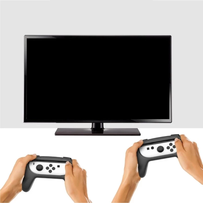 WU คู่คอนโซลตามหลักสรีรศาสตร์ Grip Holders แบบพกพา GAMING Grips GAMING Controller อุปกรณ์เสริม Quick ติดตั้งสําหรับ Swtic