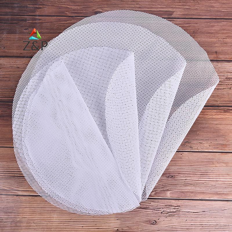 Z&P เครื่องนึ่งซิลิโคนแบบไม่ติด Dim Sum Paper Kitchen Steamers Mat เครื่องมือทําอาหาร COD