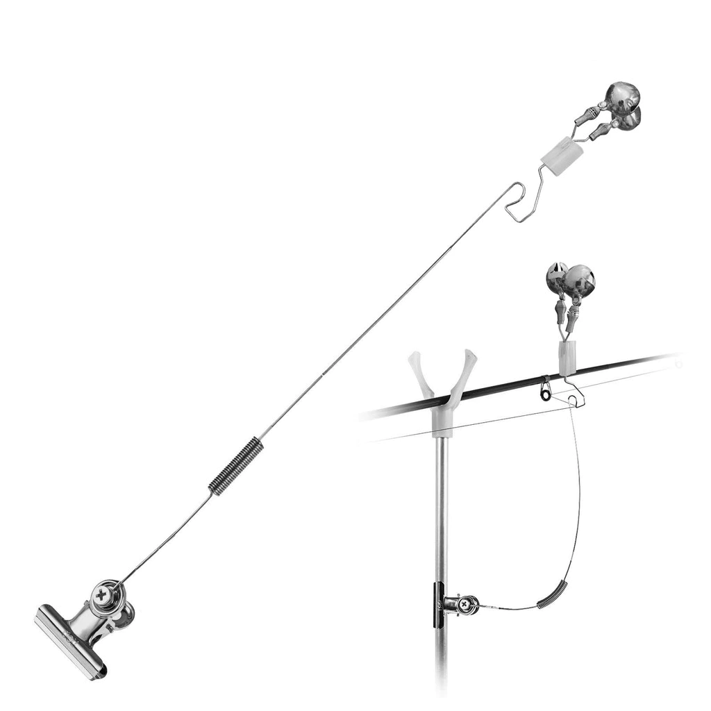 2024New【Stainless Steel Bell Alarm】Sea Fishing Casting Rod Rock Fishing Rod Sea Rod Fishing Alarm Fishing Gear