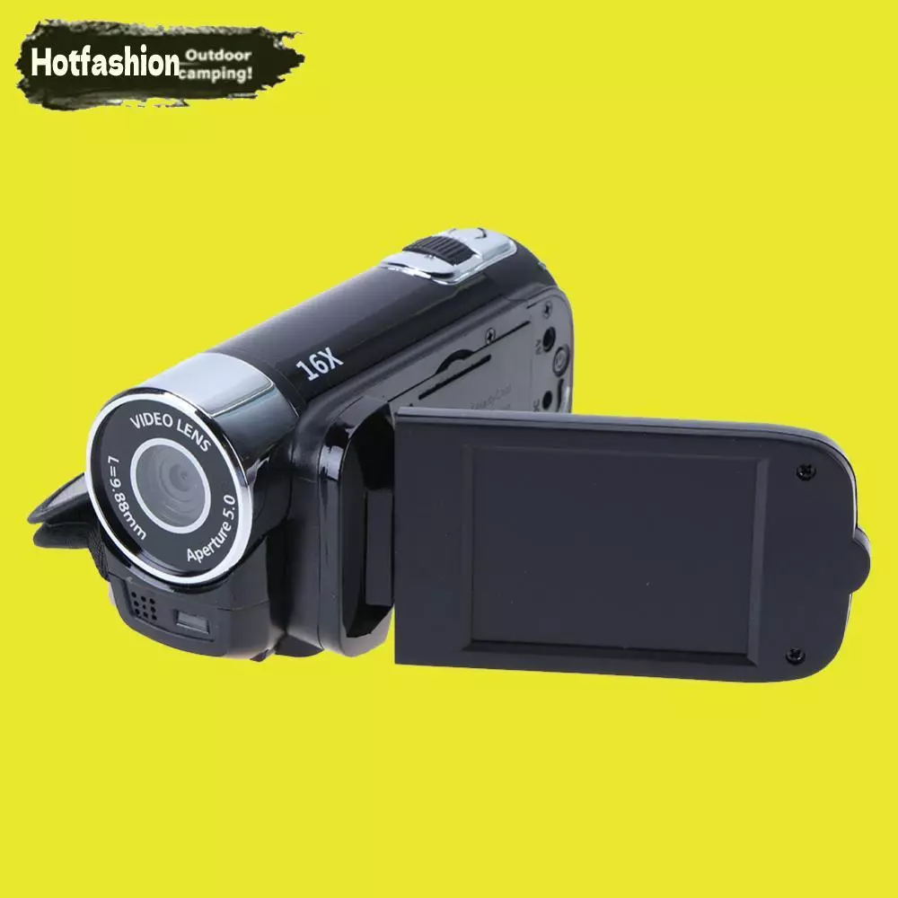 กล้องวิดีโอดิจิตอล Full HD 1080P 32GB 16x ซูมกล้องวิดีโอขนาดเล็ก DV กล้อง