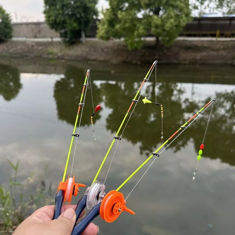 Influencer Small Things Fishing Rod MINI Spinning Wheel Fishing Rod Making Small Fishing Rod MINI Small Things Fishing Full Set Source