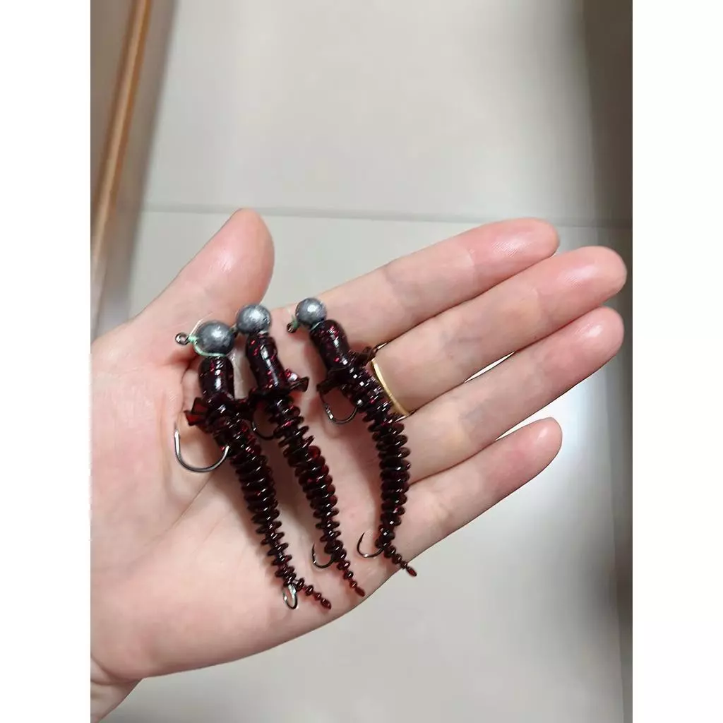 ล่อปลาด้วงเต้นระบำ กุญแจหางกระพริบ สำหรับปลาคาร์ป ปลาตาแดง ปลาปากกว้าง และปลาเบส — ของมงคลหมวดเครื่องรางและวัตถุมงคล