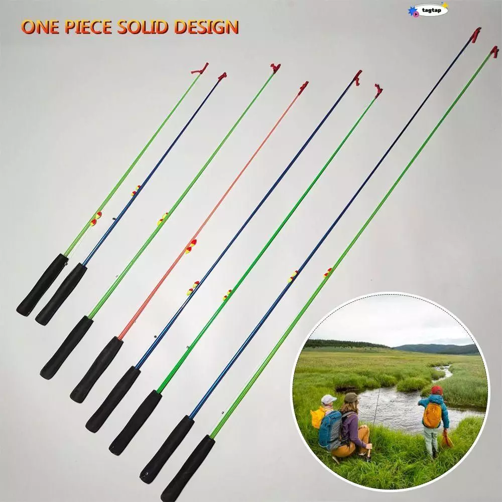 INNEW เบ็ดตกปลาครบชุด,หล่อ Rod Spincast Fishing Reel ชุดเบ็ดตกปลา, Travel Fishing Gear Carbon Fibre 0.7/1.0/1.5/1.8/2.1m Fishing Pole Feeder Rod Combo Fishing