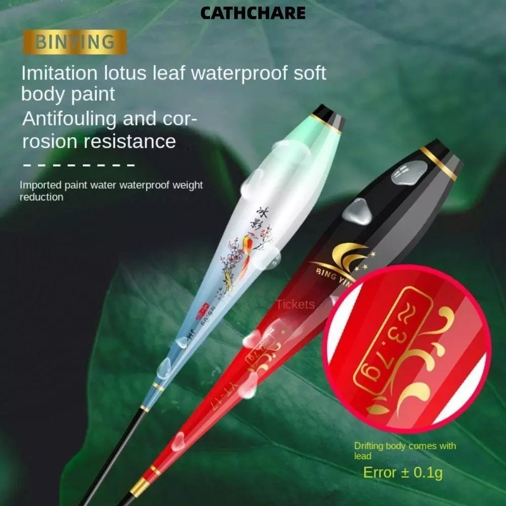 CATHCHARE294 Fishing Floats Body, Inner Nano Plastic Bobbers Float Body Bottom Part, Plastic Bobbers Fishing Accessory Tackle Fishing Floats Part Fishing