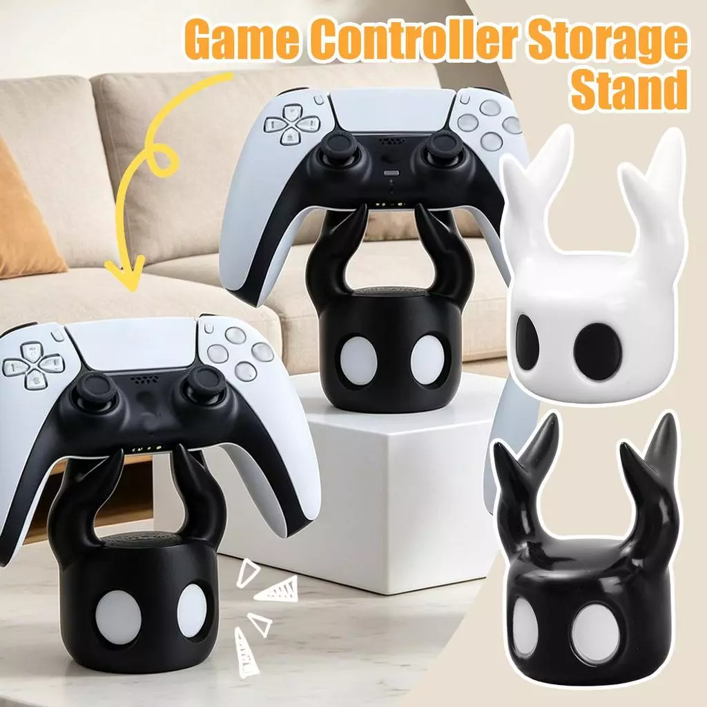 4 ชิ้น Hollow Knight Controller สําหรับ PS5/XBOX/สวิทช์, Mini PVC GAMING Holder 2 สี, Desktop Organizer & Decor สําหรับ GAMING Room