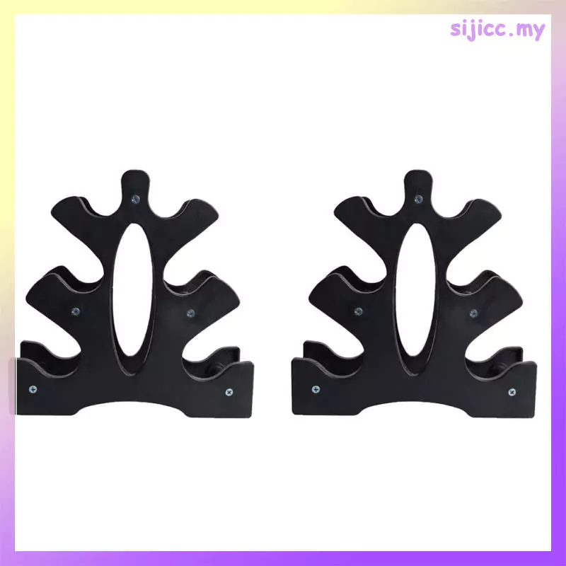 2 ชิ้น Dumbbell Bracket ใช้งานได้จริง Dumbbell Display Rack Dumbbell Storage Stand sijicc
