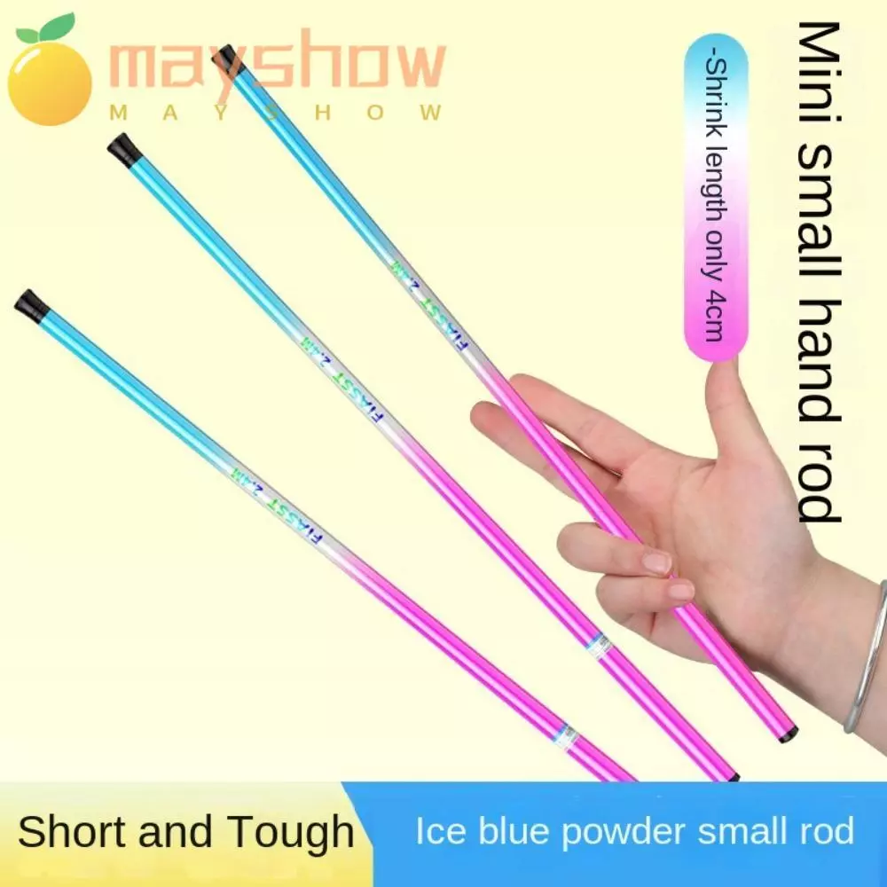 MAYSHOW เบ็ดตกปลาครบชุด, Fishing Pole Spincast Fishing Reel ชุดเบ็ดตกปลา, Travel Fishing Gear Casting Rod 1.5 M-3.6 M Telescopic Feeder Rod Combo Fishing