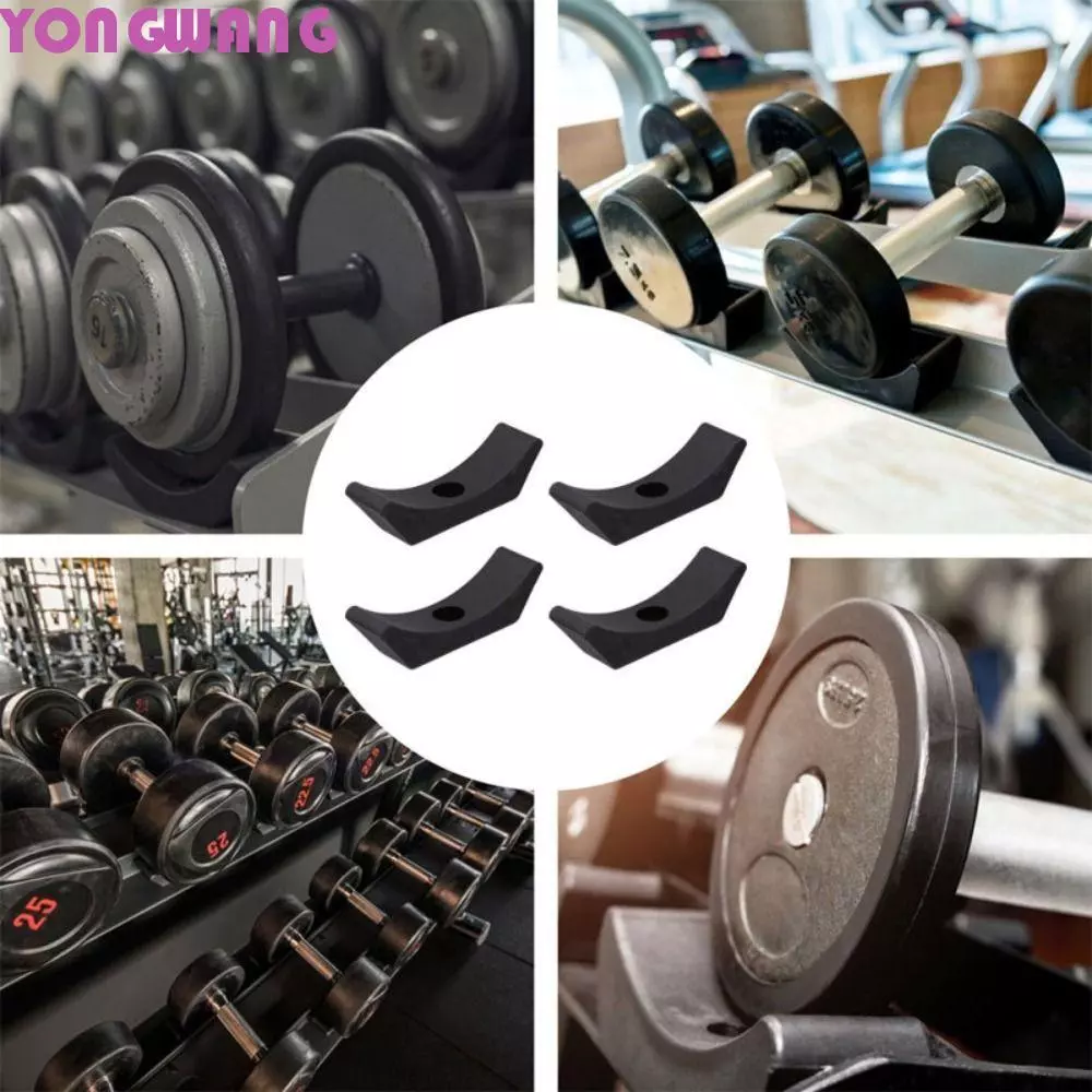 YONGWANG66HR Dumbbell Saddles, Hollowed เปลี่ยน Dumbbell Cradles Bracket, อุปกรณ์เสริมยิมซุปเปอร์ชั่งน้ําหนักจอแสดงผลที่ทนทานดัมเบล Rack Home