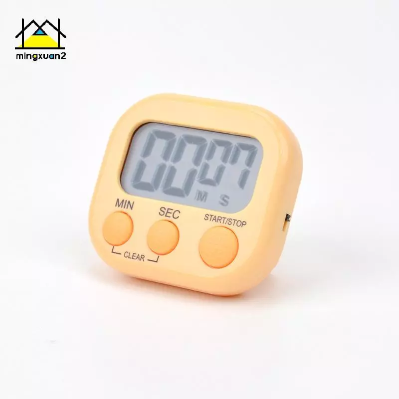 Mingxuan2 Magnetic Digital Kitchen Timer พร้อมขาตั้ง 99-Minute Digital Kitchen Timer Cook-Friendly Counting Timer Alarm Clo Counter vn