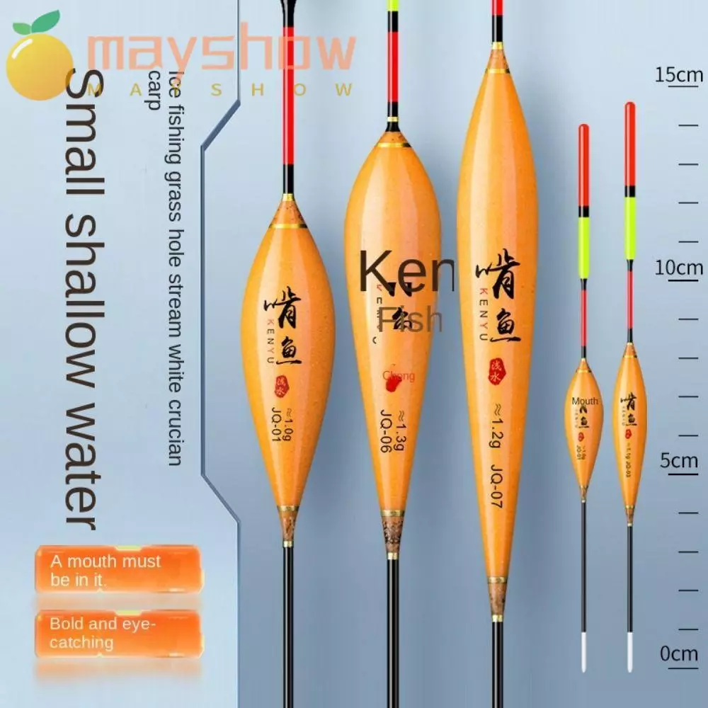 MAYSHOW Fishing Floats, Rock Fishing Superfine น้ําจืด Floaters, 2023 Dual-purpose Sea Fishing Workmanship Fishing Tackle อุปกรณ์ตกปลาน้ําแข็ง
