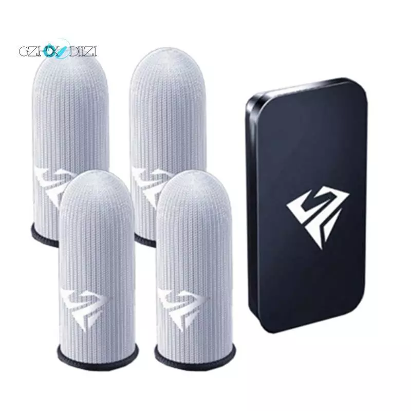 GzhxdiiziSHEZIKIDS Gaming Finger Sleeves Mobile Anti-Sweat Breathable Touchscreen Finger Covers for Smooth Gaming Experience