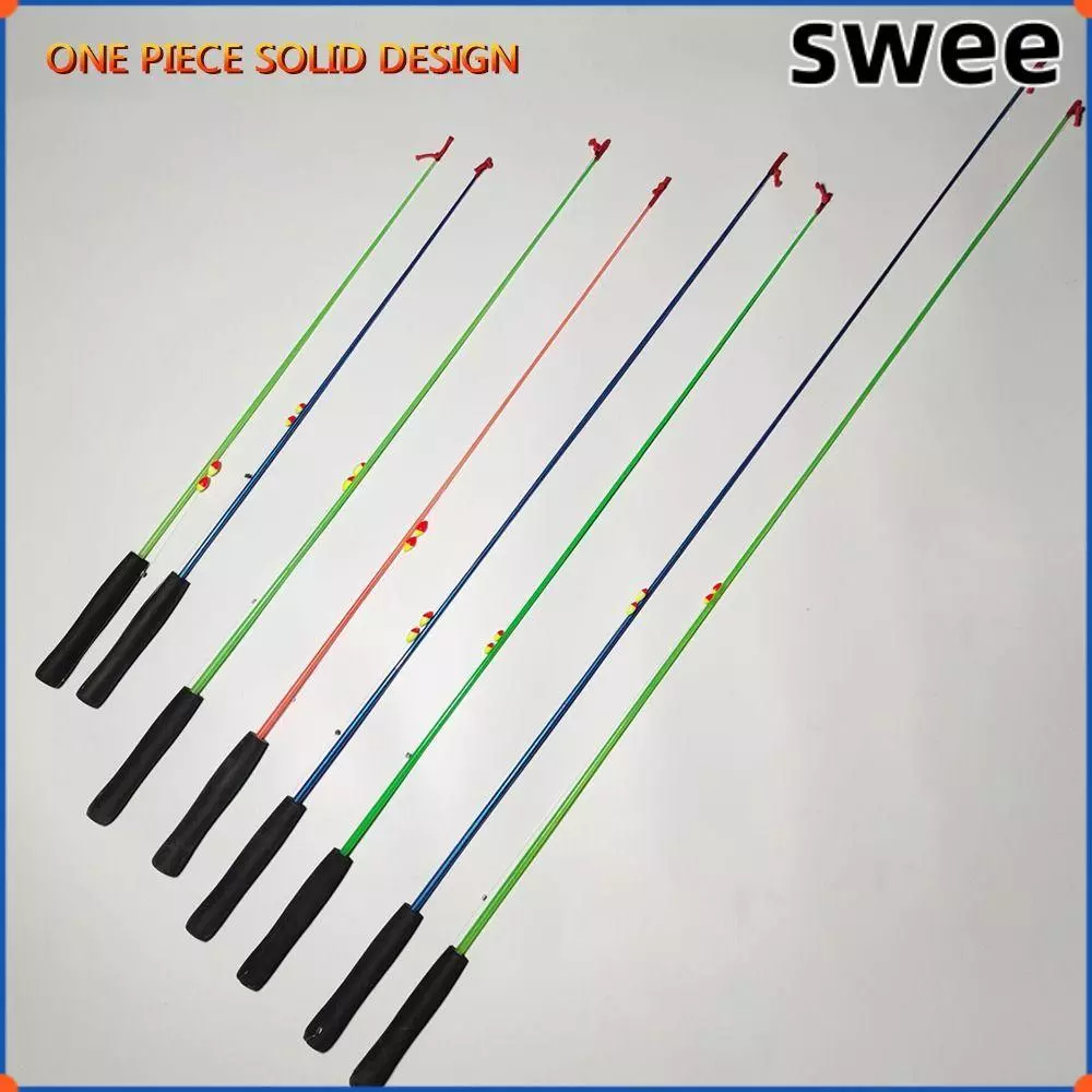 SWEE ชุดเบ็ดตกปลา, Casting Rod Fishing Pole Fishing Rod ชุด, Travel Fishing Gear Telescopic Glass Fibre 0.7/1.0/1.5/1.8/2.1m Feeder Rod Combo Fishing