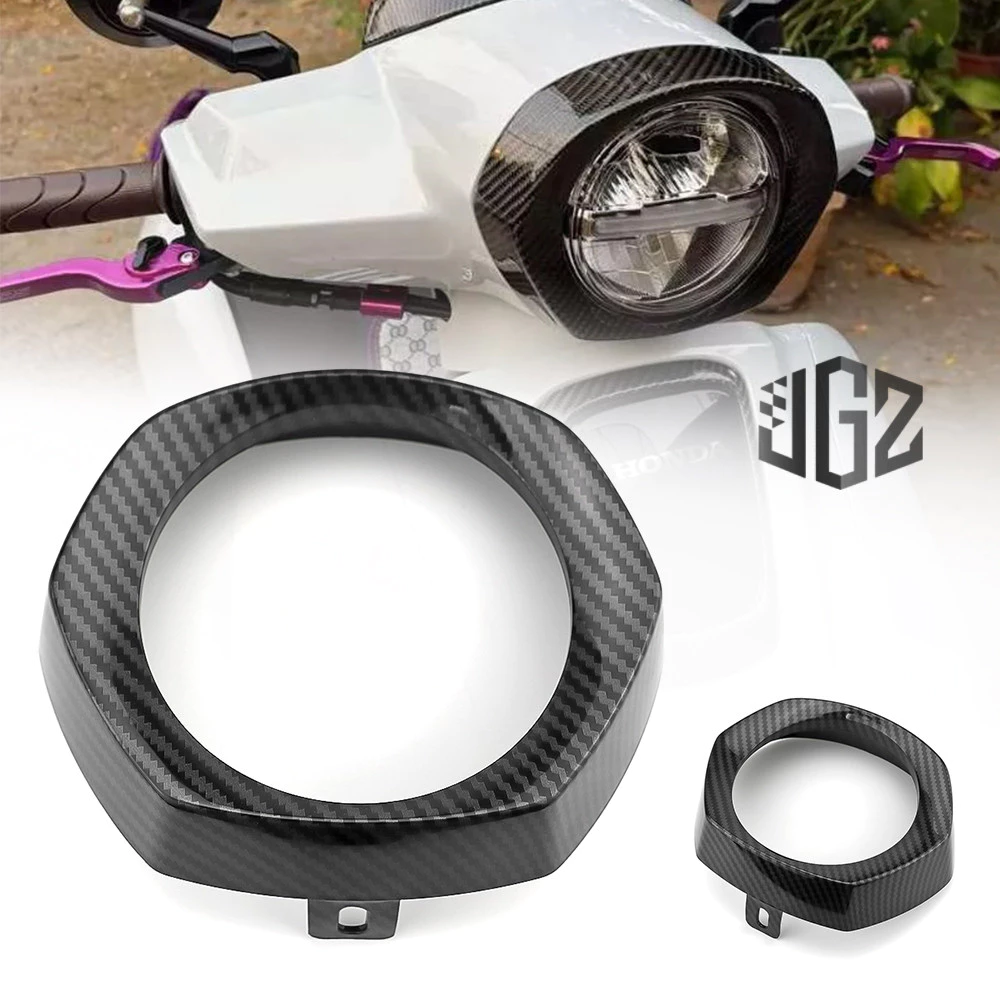 สําหรับ HONDA Giorno 125 Giorno + ฝาครอบไฟหน้าสกู๊ตเตอร์ ABS ไฟหน้า Guard กรอบไฟหน้า