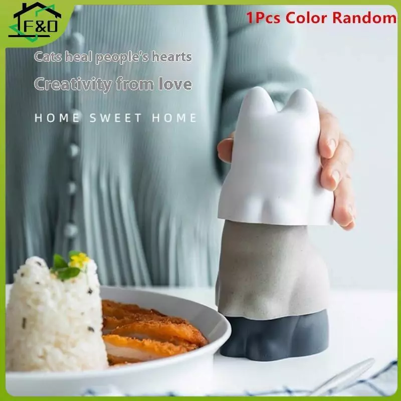 F&O Cat Shape Rice Ball Mold Home Kitchen Food Utensils For Kitchen Sushi Press สะดวกญี่ปุ่น DIY Bento Accessories.