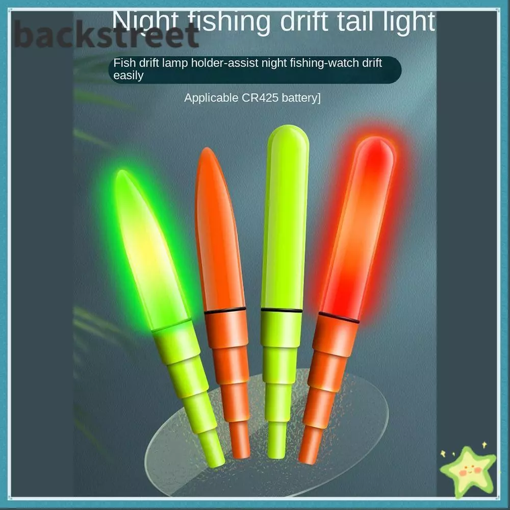 BACKSTAGEREEDV 1 PC LED Fishing Float Top, Super Bright Luminous Fishing Float Light, 2024 Induction Night Fishing Float Top Night Fishing