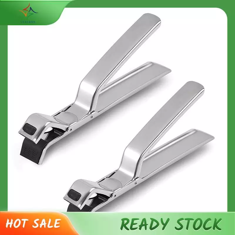[luxiang.th] Hot Plate Gripper Clip Anti-Scald Bowl Holder Clip Kitchen Anti-Scald Bowl Holder Clip for Kitchen Bows Pans 2PCS