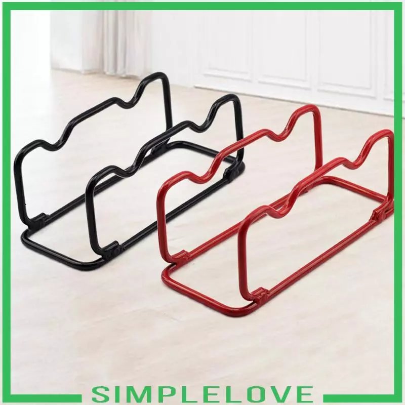 [Simple] Dumbbell Bracket Runtodo Shelving Kitchen Ceiling Kayak Toilet Paper Bike Steel Dumbbell Rack for Gym Fitness Office