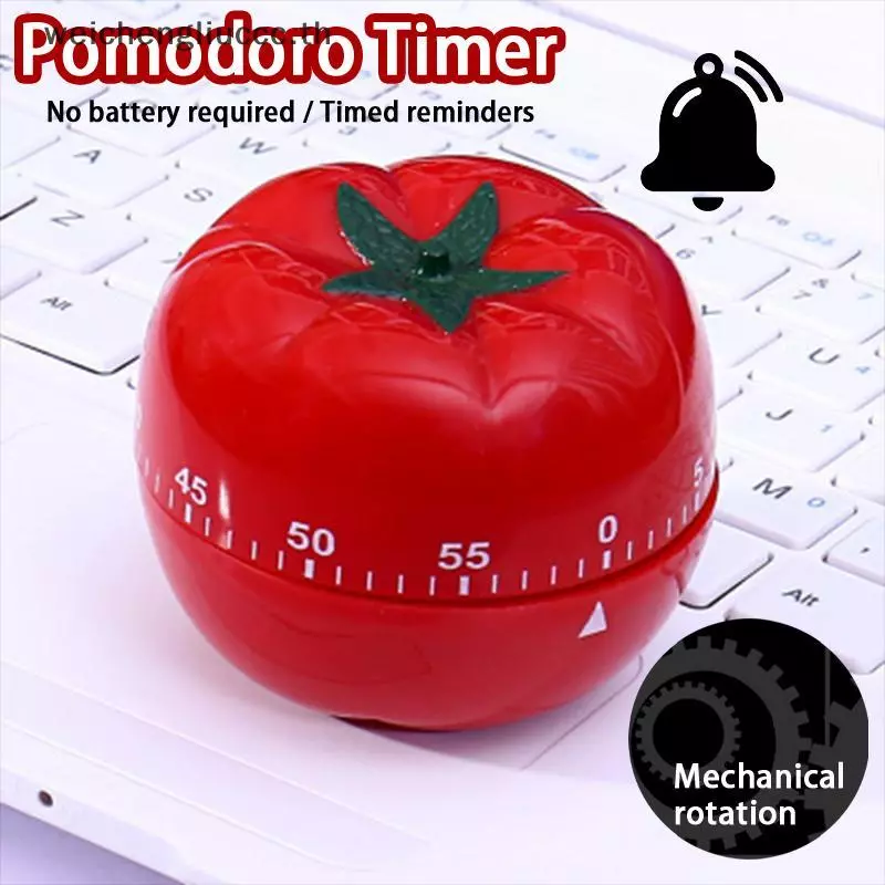 # chengliu # Tomato Timer Electronic Kitchen Reminder Pomodoro Mechanical Counting Alarm Kitchen Cooking Tool Game Timer Clo.