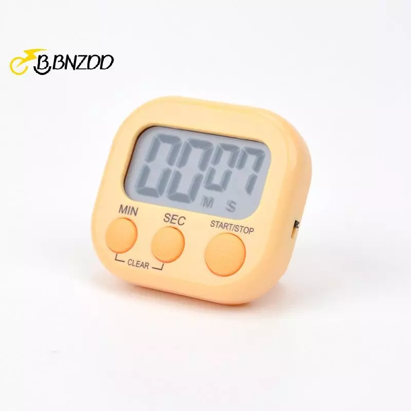 [BBNZDD] Magnetic Digital Kitchen Timer พร้อมขาตั้ง 99-Minute Digital Kitchen Timer Cook-Friendly Counting Clo Counter BVAH
