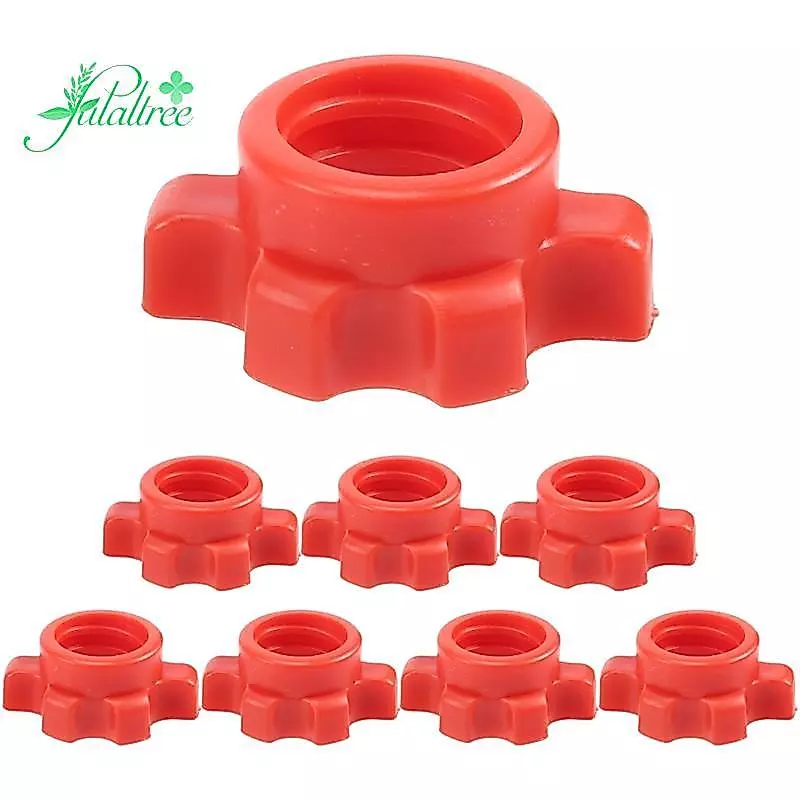 [ ]8PCS Dumbbell Nut,Dumbbell Rod Nut, Collars สําหรับ Barbells Bars Training Sports Accessories