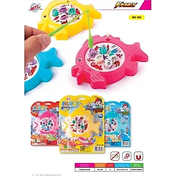 MC 495 ของเล่น SPINNING FISHING FANCY FISHING FISHING PLAY FISHING SPINNING MUTAR