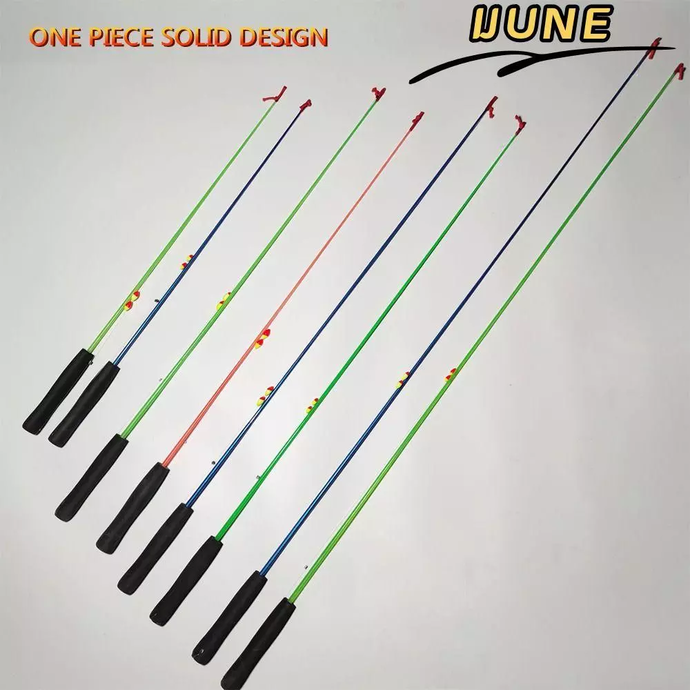 IJUNE เบ็ดตกปลาครบชุด, Fishing Pole Spincast Fishing Reel ชุดเบ็ดตกปลา, Travel Fishing Gear Carbon Fibre Casting Rod Telescopic Feeder Rod Combo Fishing