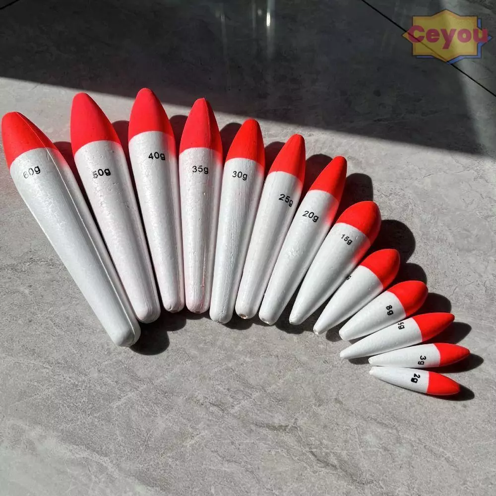 COYOU 5PCS EVA Fishing Float, Rock Fishing Insertable luminous stick Buoy, Hot Dual-purpose Sea Fishing 2g-50g Fishing Tackle ตกปลาทะเล