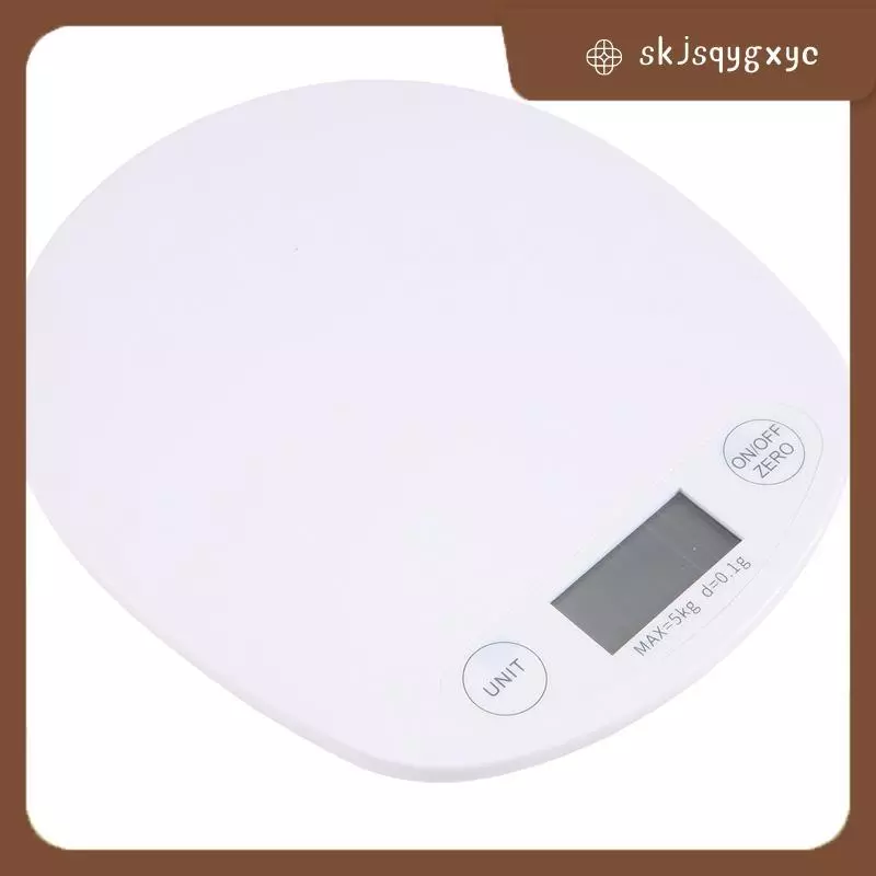 skjsqygxyc5KG Digital Kitchen Scale Compact & Stylish Led Display Food Cooking Scale for Kitchen Cooking Baking