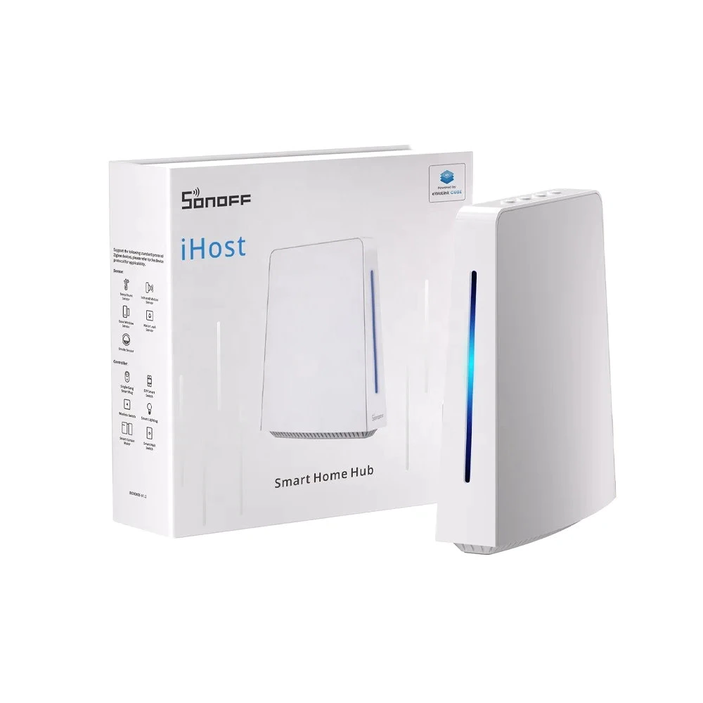 Sonoff iHost Smart Home Hub ฮับควบคุมสมาร์ทโฮมแบบโลคอล รองรับ Zigbee 3.0 และ Home Assistant
