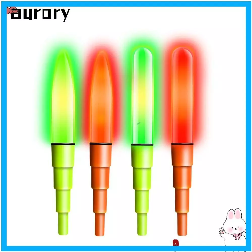 AURORY 1 ชิ้น LED Fishing Float Top, Luminous Super Bright Fishing Float Light, 2024 Induction Night Fishing Float Top Night Fishing