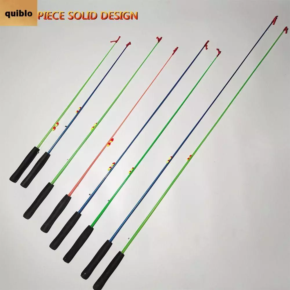 QUIBLO ชุดเบ็ดตกปลา, Telescopic Casting Rod เบ็ดตกปลาครบชุด, Travel Fishing Gear Glass Fibre Spincast Fishing Reel Fishing Pole Feeder Rod Combo Fishing