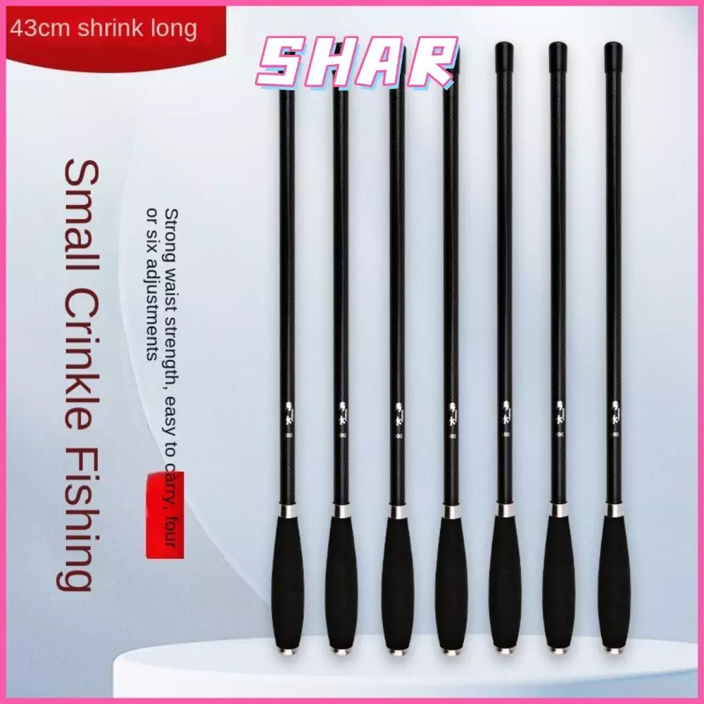 SHAR เบ็ดตกปลาครบชุด, Telescopic Casting Rod ชุดเบ็ดตกปลา, Travel Fishing Gear Fishing Pole 1.15 1.8 2.1m Spincast Fishing Reel Feeder Rod Combo Fishing