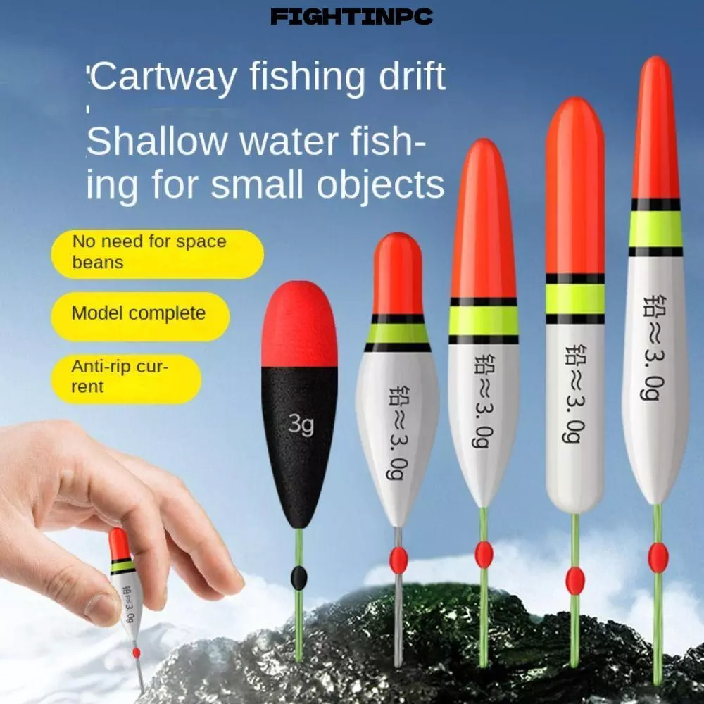 FIGHTINPC Fishing Rock Float, Rock Fishing Superfine Streams Floaters, Workmanship Sea Fishing Dual-purpose Sea Fishing Floats อุปกรณ์ตกปลาน้ําแข็ง