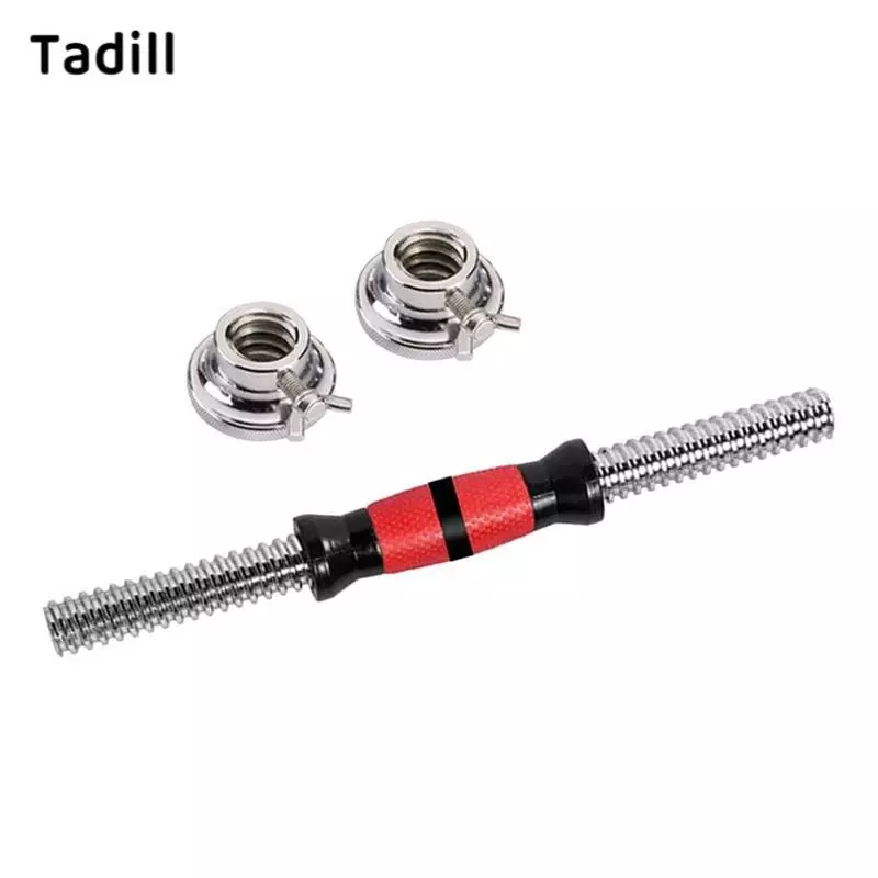 Tadill Dumbbell Rod โลหะ PVC Dumbbell Handle ปรับได้ Barbell Bar Home Gym แขนยกออกกําลังกายสําหรับฟิตเนสการฝึกอบรม