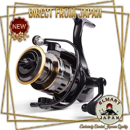 [Direct From Japan] Spinning Reel Lightweight No. 2000 Durability Fishing Reel Casting Fishing Freshwater Fishing Ocean Fishing Saltwater Freshwater