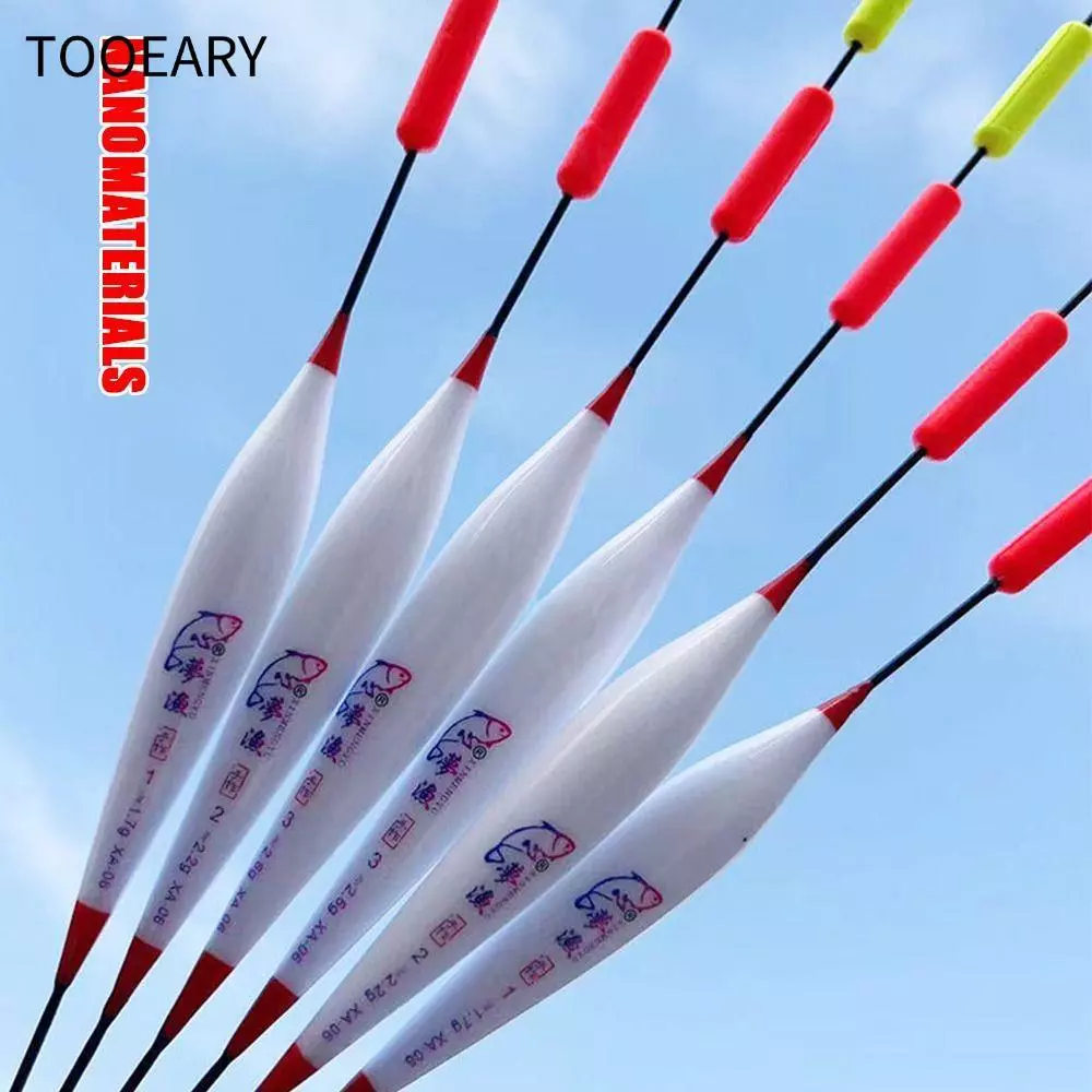 TAINAKARITSU 50PCS ลอยน้ําจืด, Superfine Rock Fishing Fishing Floats, Dual-purpose Sea Fishing Workmanship Buoy Ice Fishing Accessory