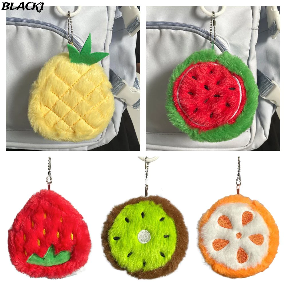 กระเป๋าใส่เหรียญสีดํา,จี้ตุ๊กตาตุ๊กตาสีส้ม สตาวเบอร์รี่ หลากสี,สับปะรดแตงโมพวงกุญแจหูฟังพวงกุญแจจี้สากล — ของมงคลหมวดสีมงคล