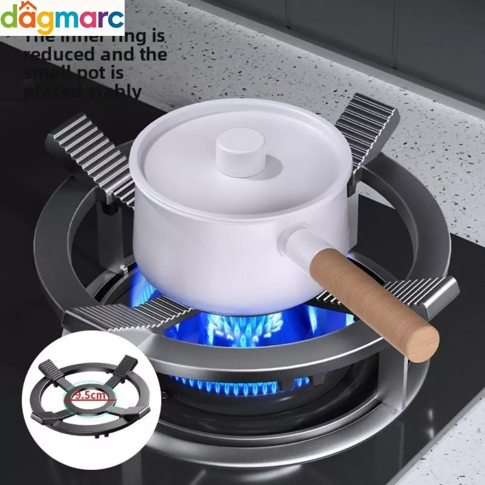 DAGMARC ชั้นวางเตาแก๊ส, Stablize Universal Kitchen Gas Hob Stand, เตาแก๊สกันลื่นวงเล็บทนทานร้านอาหาร Home Kitchen