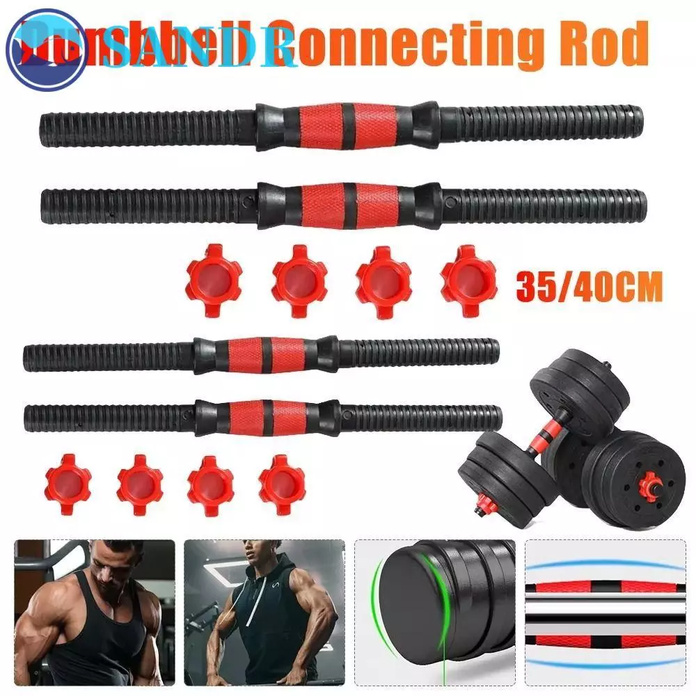 SANDR 1 คู่ Dumbbell Rod, EVA Body Shaping Dumbbell Connecting Rod, ฟิตเนสออกกําลังกายหลังคลอด Recovery ไม่มีความเสียหายถึงข้อต่อ 35/40 ซม.ดัมเบล Barbell Handle Floating
