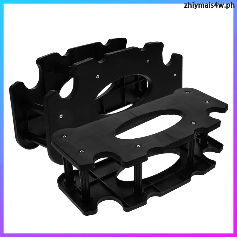 2pcs Dumbbell Rack สําหรับ Home Gym อุปกรณ์พลาสติก Dumbbell Saddle Rack น้ําหนักเหมาะสําหรับ Strength การฝึกอบรมและฟิตเนสออกกําลังกาย zhiymais4w